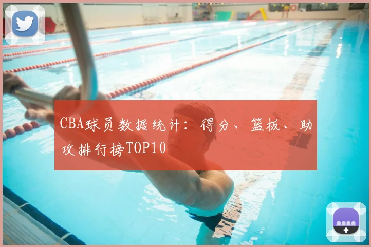 CBA球员数据统计：得分、篮板、助攻排行榜TOP10